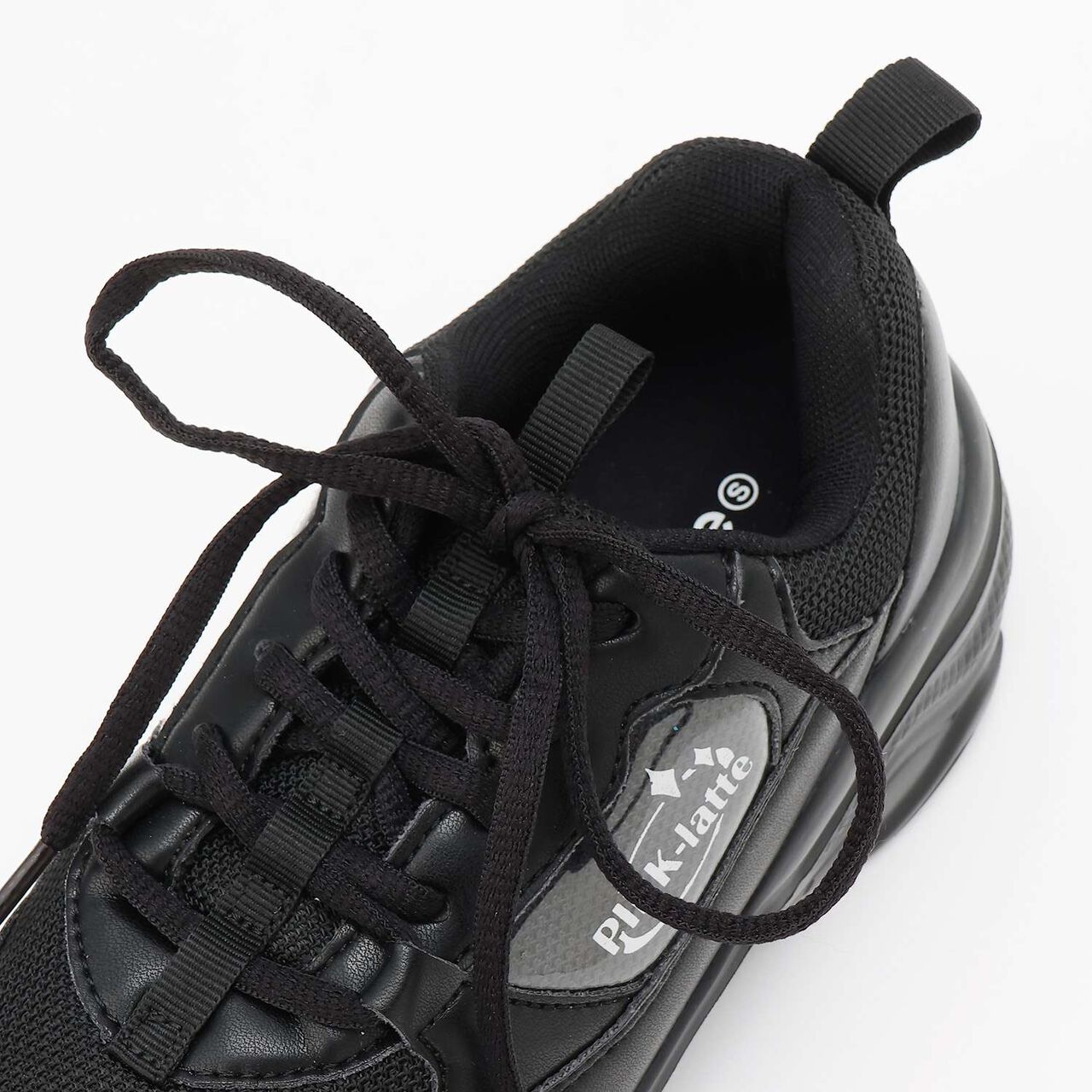 [Lightweight] Volume Sole Sneakers,Black, large image number 2