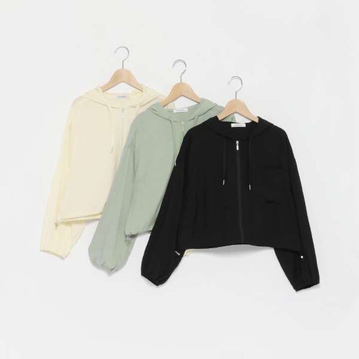 UV Protection Sheer Jacket,Ivory, medium image number 14