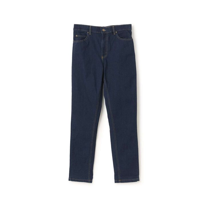 Wool Lined Stretch Denim Slim Pants,Light blue, medium image number 10