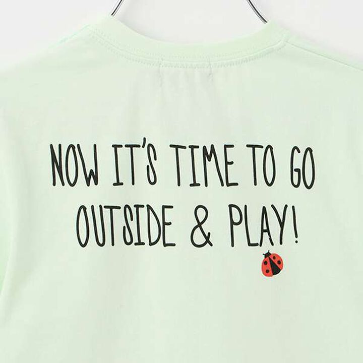 Insect Print Short Sleeve T-Shirt,Off white, medium image number 13