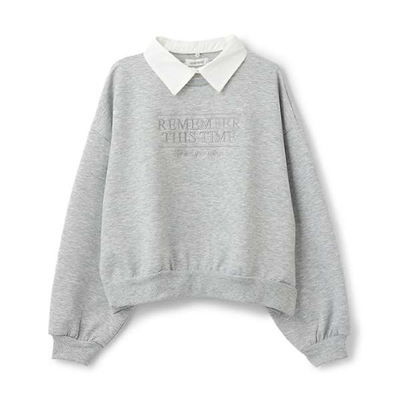 Collared Boxy Pullover,Mocha tea, large image number 18