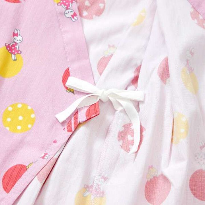KP Polka Dot Pattern & Mimi-chan Jinbei All-in-One (Free),Pink, medium image number 8