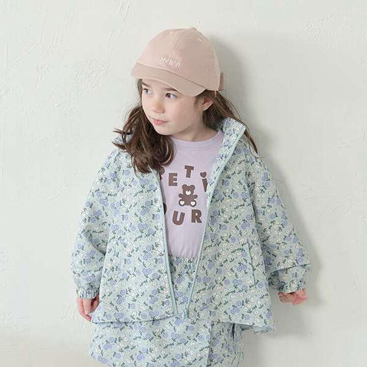 Water-Repellent Frill A-Line Mountain Parka (Storage Bag Included),Light beige, medium image number 22