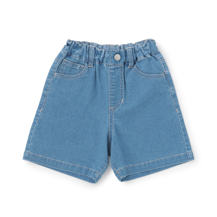 Half Wide Pants,Sax blue, medium image number 0