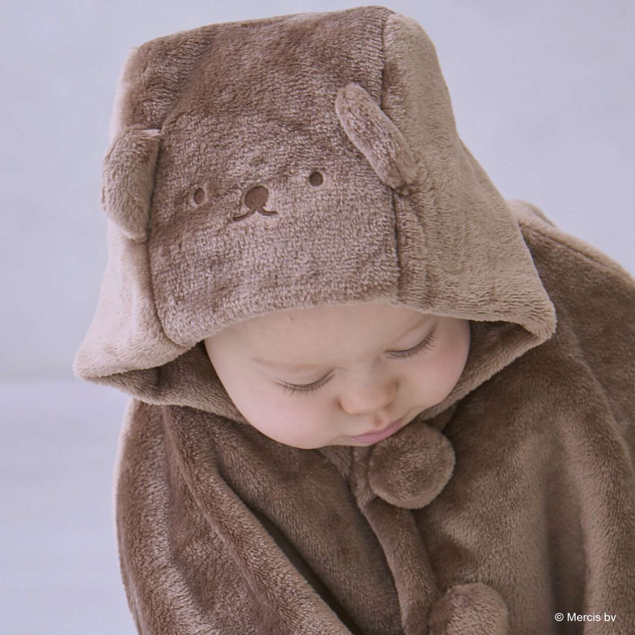 [D Bruna] Ear Cape,Off white, large image number 2