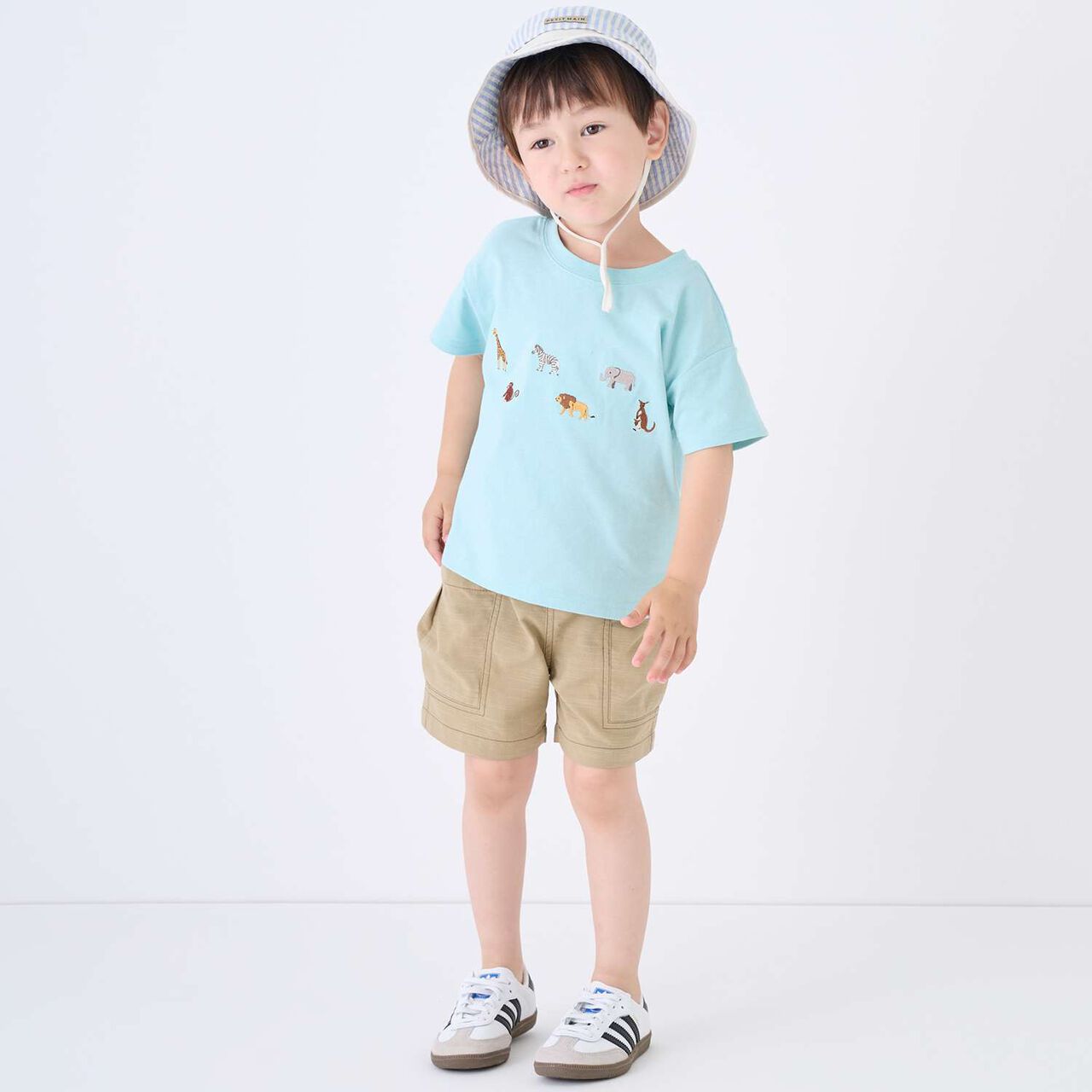[Cool Touch] Reversible 2WAY Short Sleeve T-Shirt,Light pink, large image number 9