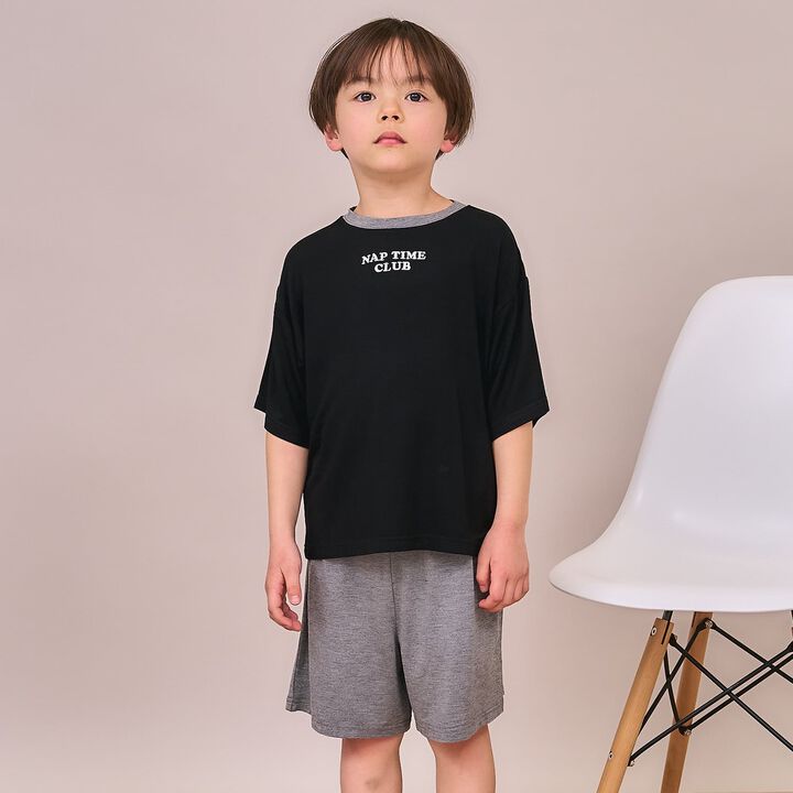 [正反皆可穿] 清涼柔軟睡衣 [兒童服裝] [童裝] [男童] [女孩],黑色, medium image number 0