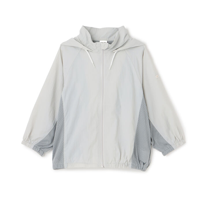 Packable Washer Finish Windbreaker,Ivory, medium image number 7