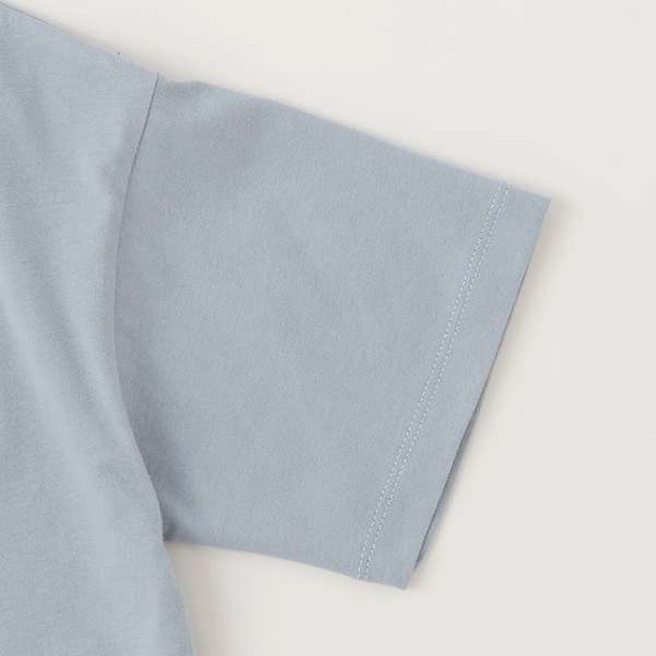 [100% Cotton 365D.] Wide T-Shirt with Embroidery,White, large image number 12