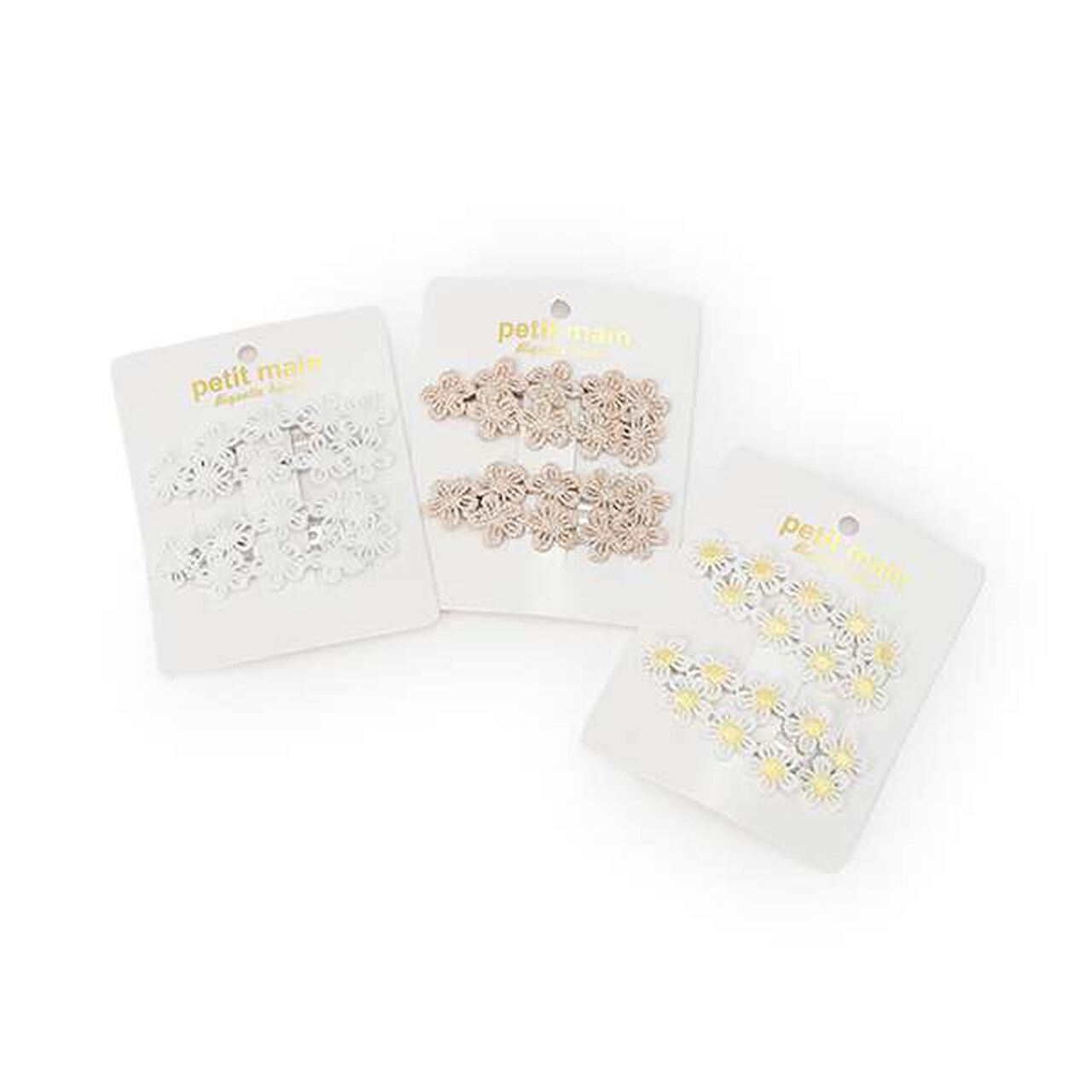 Flower Lace Hairpin [L],Beige, large image number 4