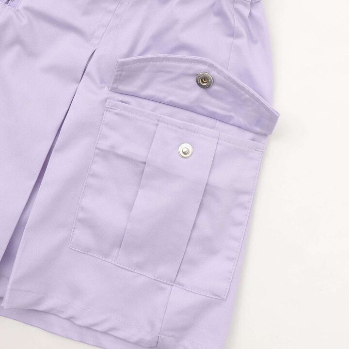 [Restock] Front ZIP Culotte Skirt,Navy, medium image number 6