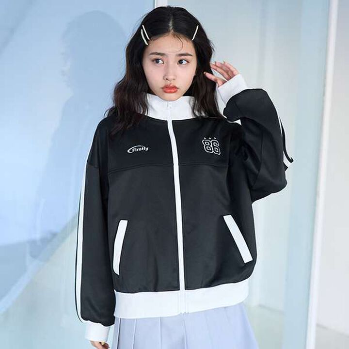 [LTXC] Athletic Track Jacket,Navy, medium image number 18