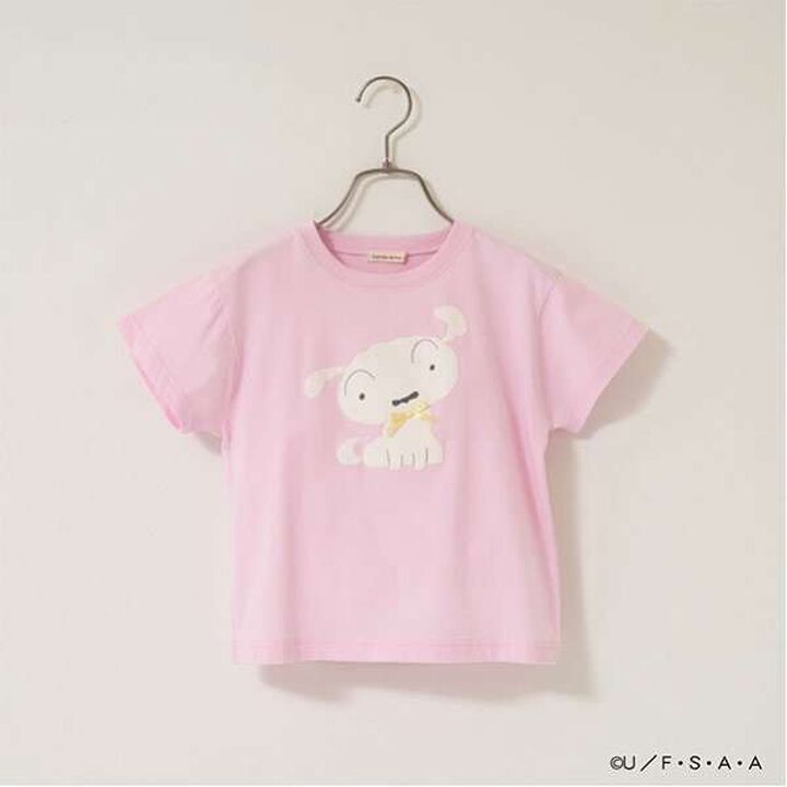 Crayon Shin-chan Soft Cotton White Ribbon T-Shirt,Light blue, medium image number 9