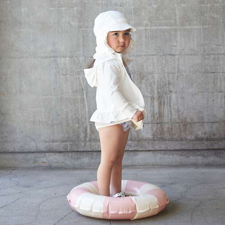 [SWIM] Ruffle Rash Guard,Light pink, medium image number 13