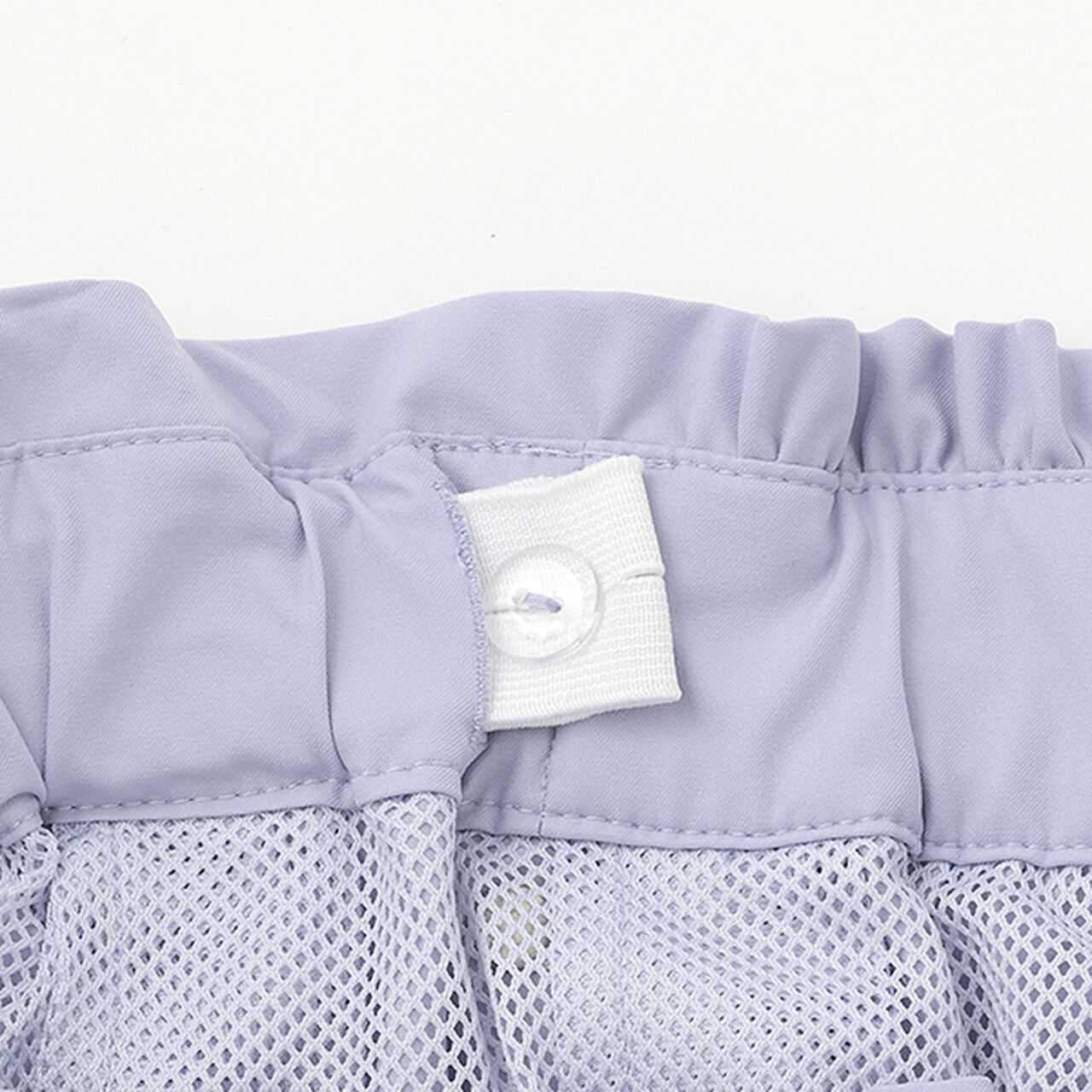 Functional Material Cherry Embroidery Culottes,Light blue, large image number 10