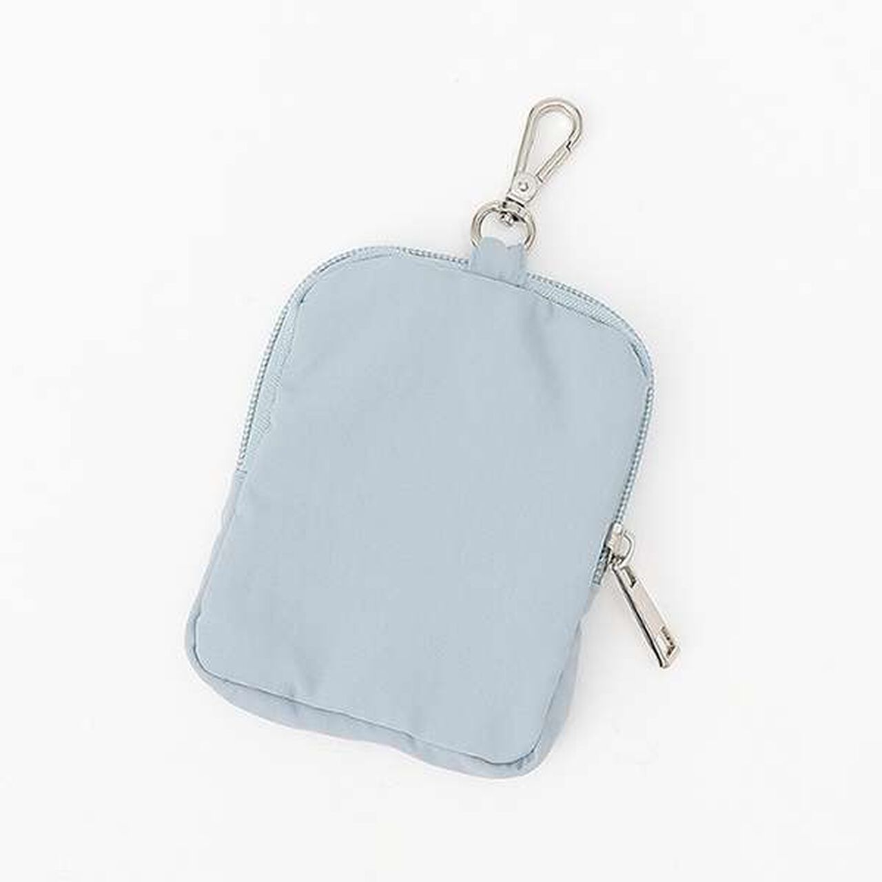 Big Nylon Shoulder Bag with Pouch,Sax blue, large image number 10