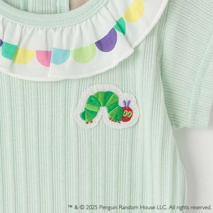 [Hungry Caterpillar] Frilled Collar Romper,Off white, medium image number 6