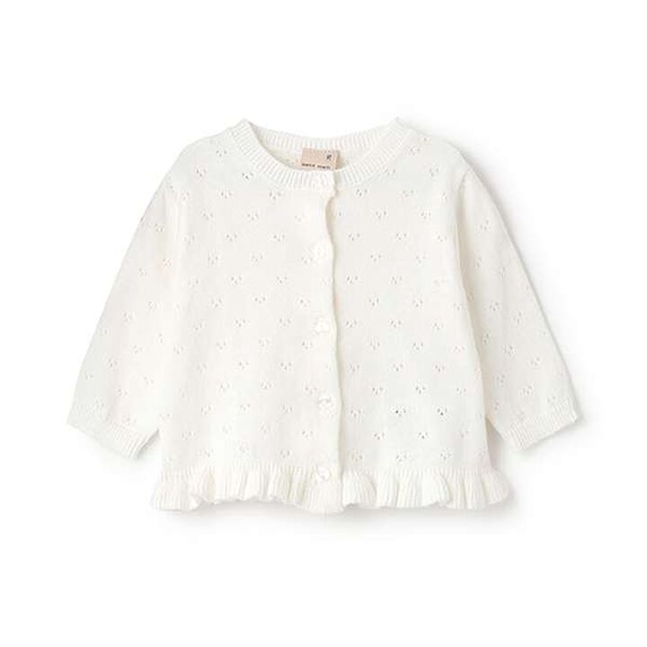 [Link] Needle-Free Cardigan,Red, medium image number 9