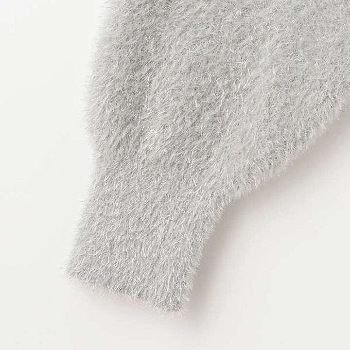 Shoulder Sparkle Knitwear,Off white, medium image number 8