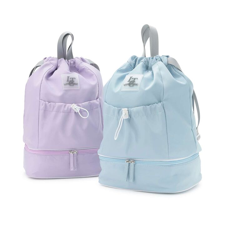 Love Toki Double-Layer Bag,Turquoise, medium image number 8