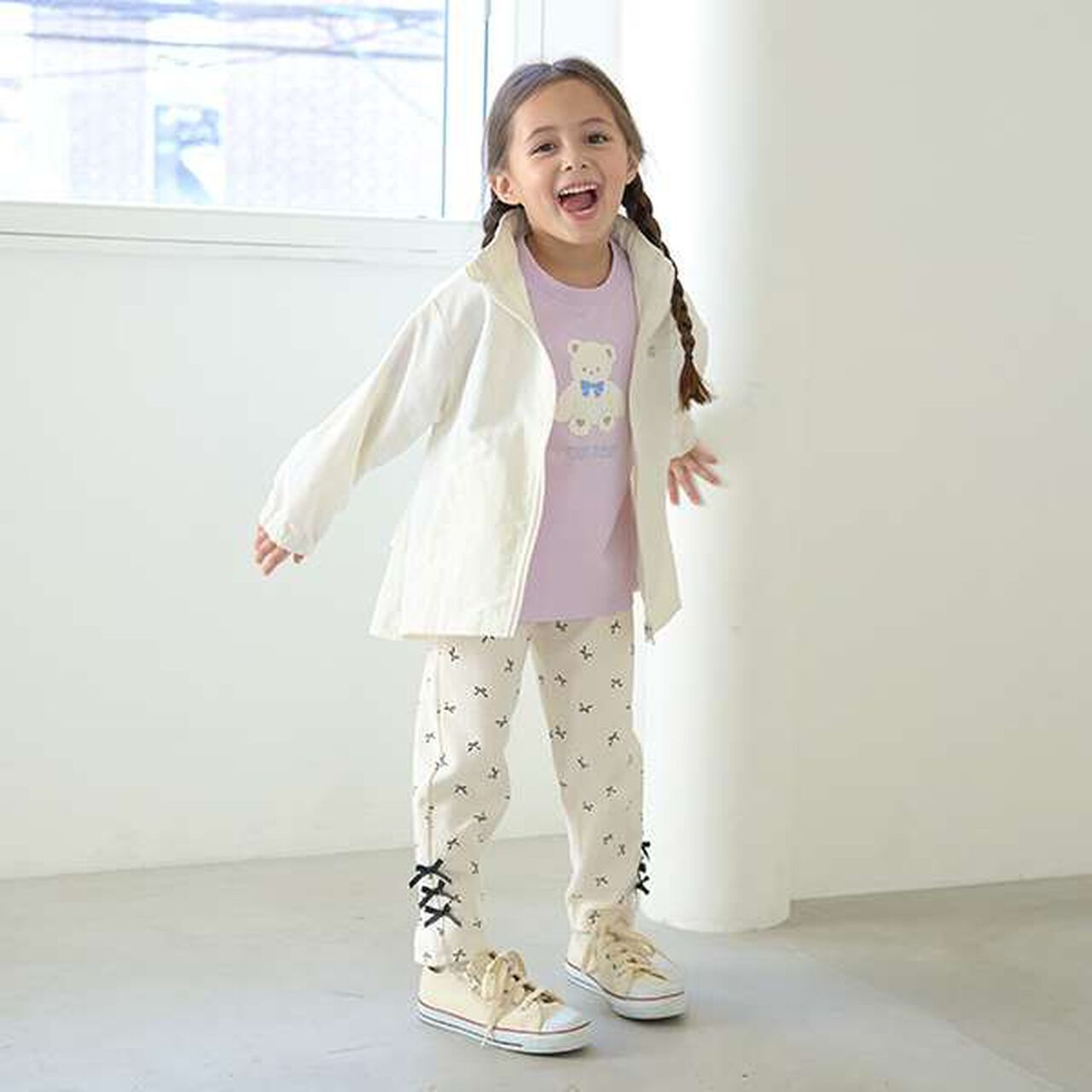 [Water-Repellent] Back Frill A-Line Mountain Parka (Storage Bag Included),Lavender, large image number 19