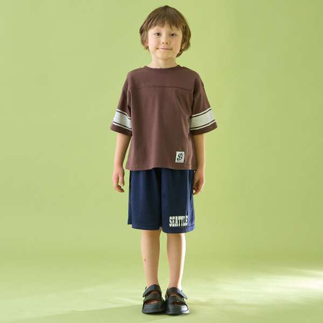 [Set Up Compatible] Mesh Half Pants,Silver gray, large image number 9