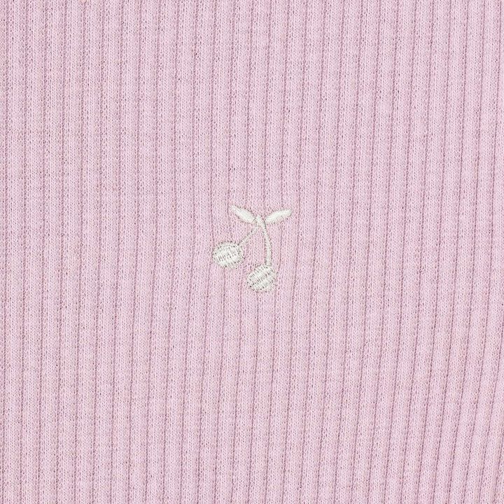 Mellow Frill Long-Sleeve T-Shirt,Pearl white, medium image number 3