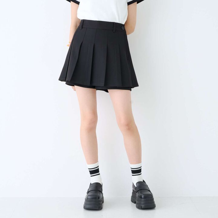 [LTXC] Stylish Flattering Micro Mini Skirt-Shorts,Brown, medium image number 7