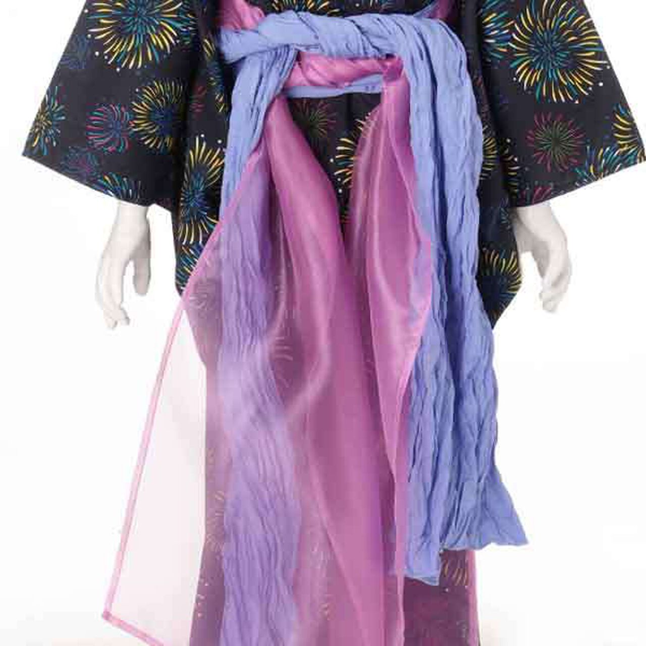 Fireworks Yukata Set,Off white, large image number 13