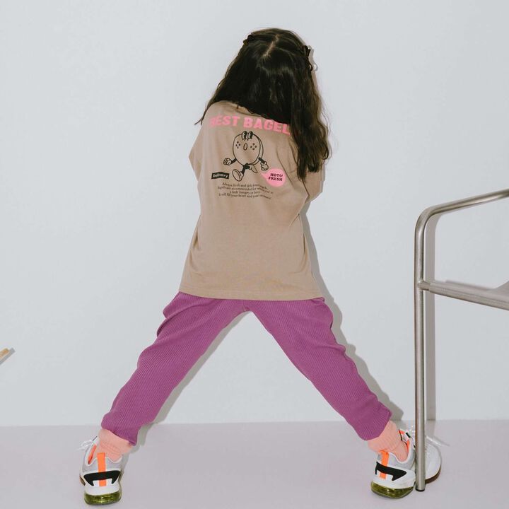 100% Cotton 365D. OFUZAKE Pattern Long Sleeve T-Shirt,Purple, medium image number 7