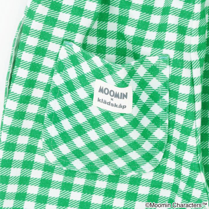 [MOOMIN] Checkered 6-Length Leggings,Gray, medium image number 7