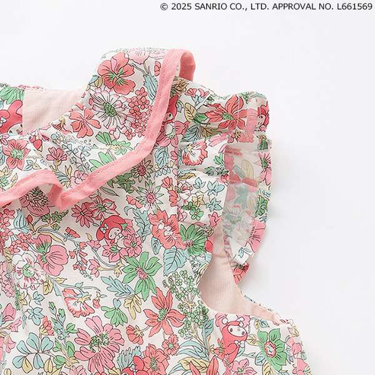 [My Melody] Liberty Tunic,Coral red, large image number 5
