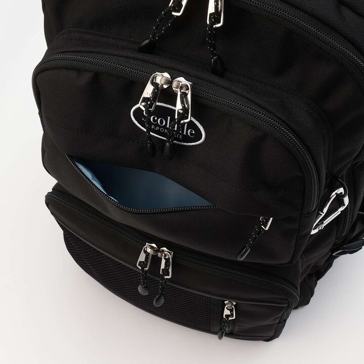 [Lightweight] [Water Repellent] Multi-Functional School Backpack,Black, medium image number 11