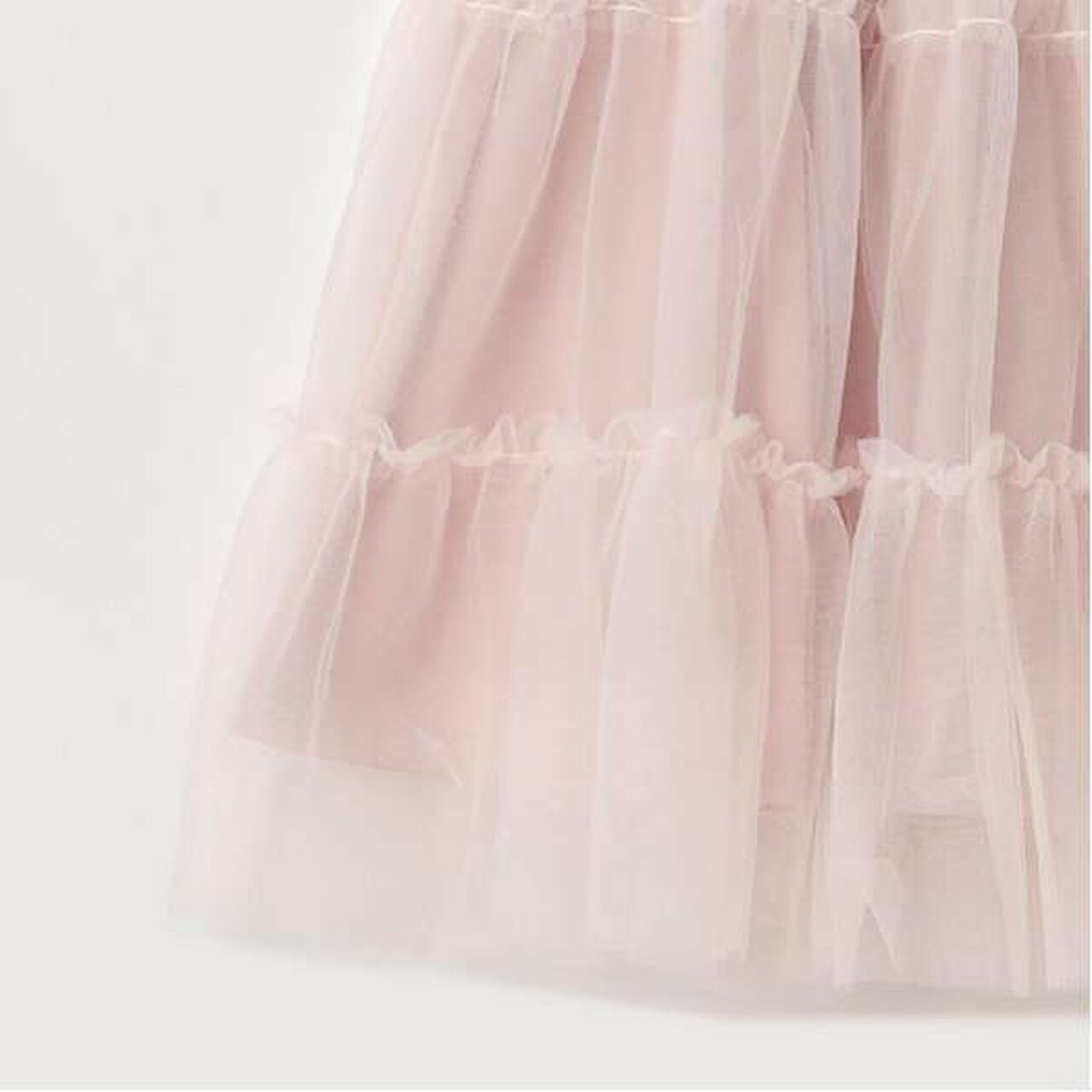 Fluffy Frill Tulle Skirt,Black, large image number 11