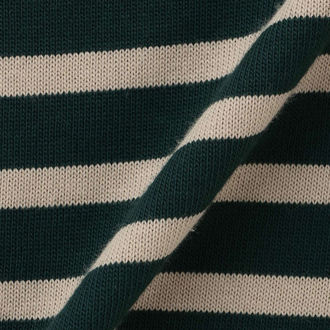 [Anti-Stain Finish] Stripe Pattern Long-Sleeve T-Shirt,Light blue, large image number 9
