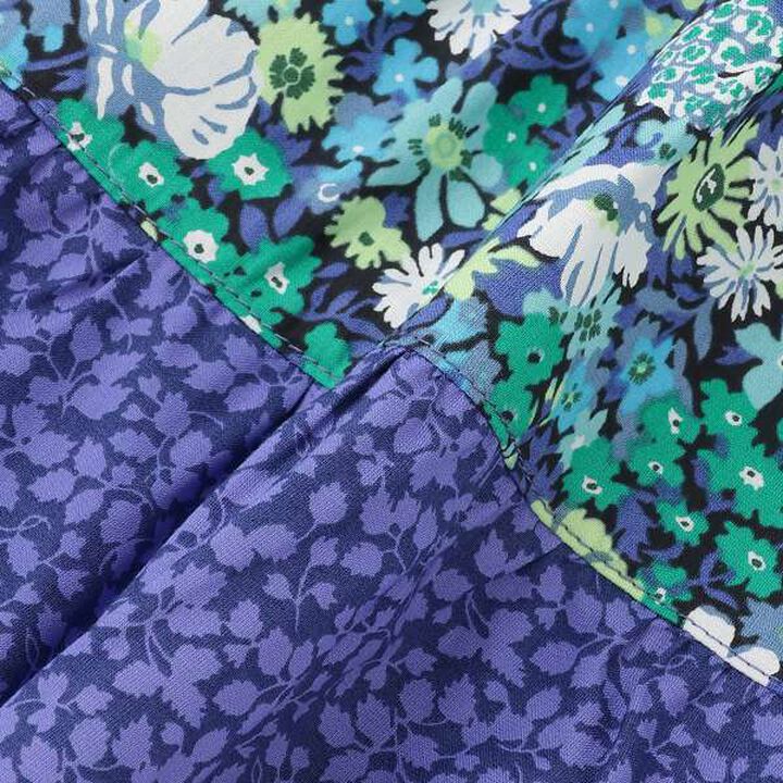 Sustainable Liberty Patchwork One-Piece Dress,Pink, medium image number 7