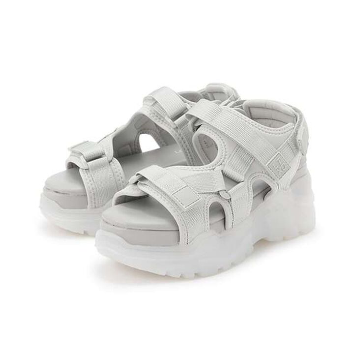 [LTXC] Milky Sole Sport Sandals,Black, medium image number 9