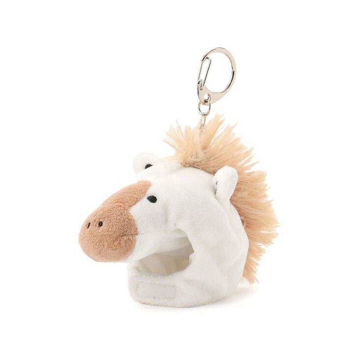 Horse Keychain,Off white, medium image number 0