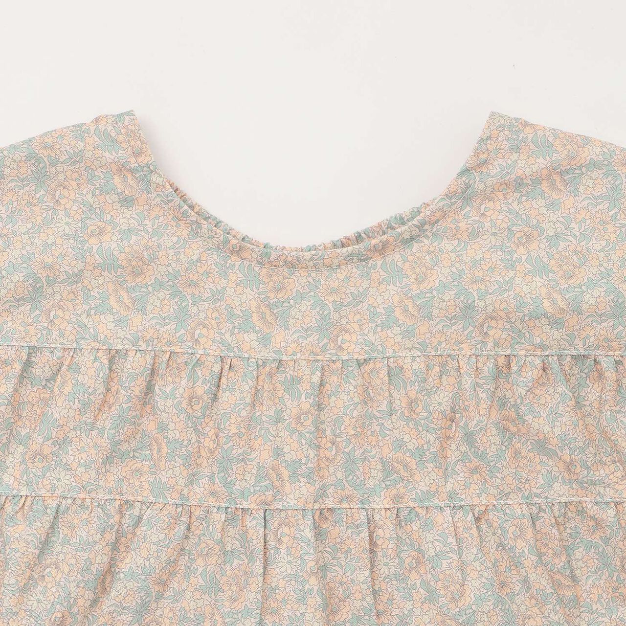 [正反皆可穿] 花卉圖案層次連身裙 [兒童服裝] [童裝] [女孩],粉紅色, large image number 18