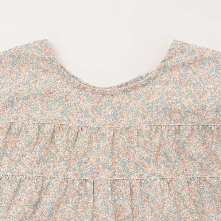 [正反皆可穿] 花卉圖案層次連身裙 [兒童服裝] [童裝] [女孩],粉紅色, medium image number 18