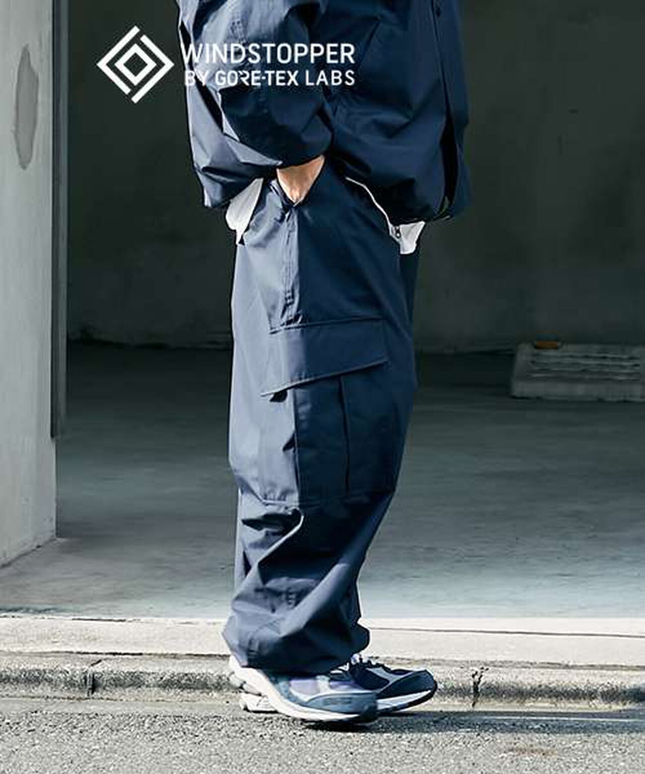 [Adult] [Phenix Exclusive] [GORE-TEX] Wide Cargo Pants,Navy, large image number 23