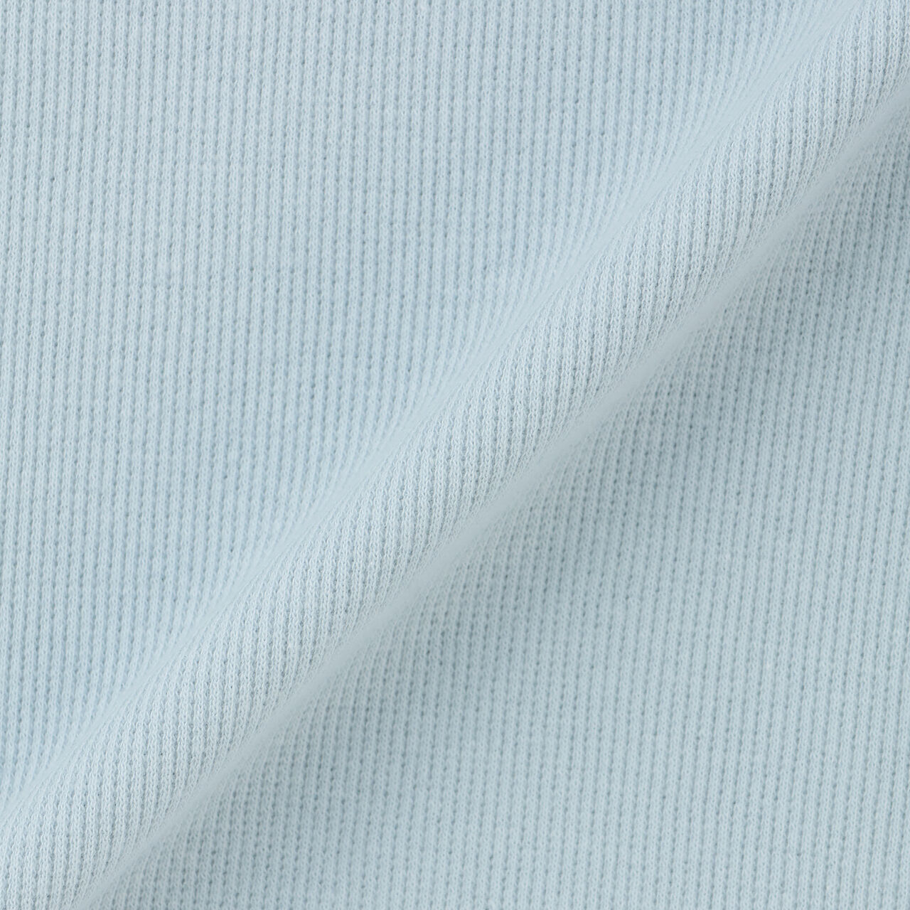 [Mini Length] Bi-Color Ribbon Ribbed Top,Blue gray, large image number 21