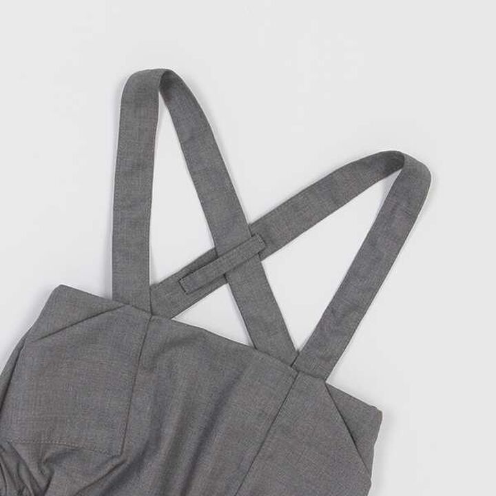 Suspender Pants Set,Ivory, medium image number 4