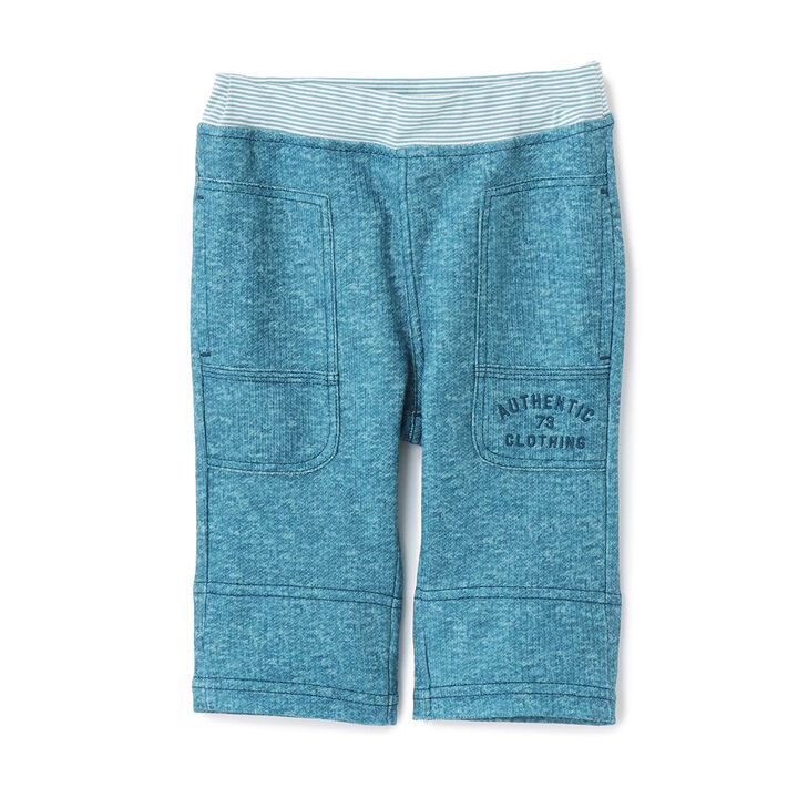 Dry Mesh Denim Print Pants,Blue, medium image number 16