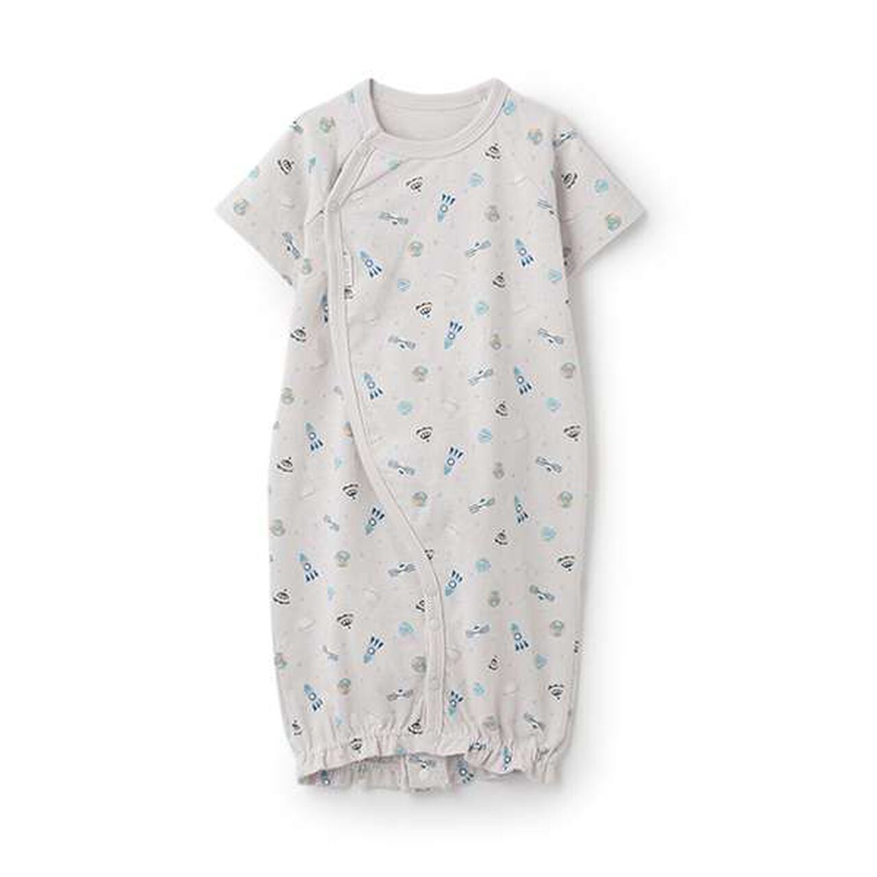 [GOOD PRICE] Short-Sleeve 2 WAY All-in-One,Ivory, large image number 19