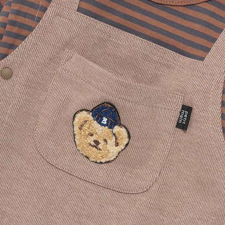 Salopette-Style Coverall,Beige, medium image number 3