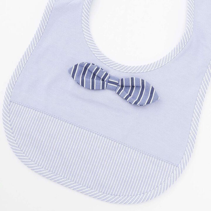 Bow Tie Bib [Made in Japan],Blue, medium image number 3