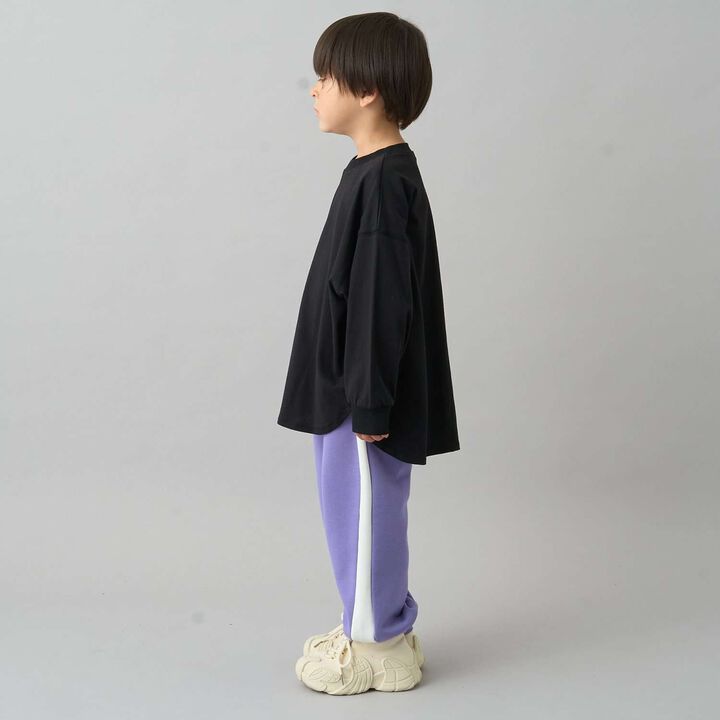 [Daily Standard Wear] [Quick-Dry Absorbent] Loose Fit Side Line Sweatpants,Blue gray, medium image number 27