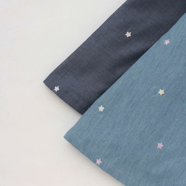 [Restock] Star Embroidery One-Piece Dress [Not Available in Direct Stores],Navy, medium image number 9