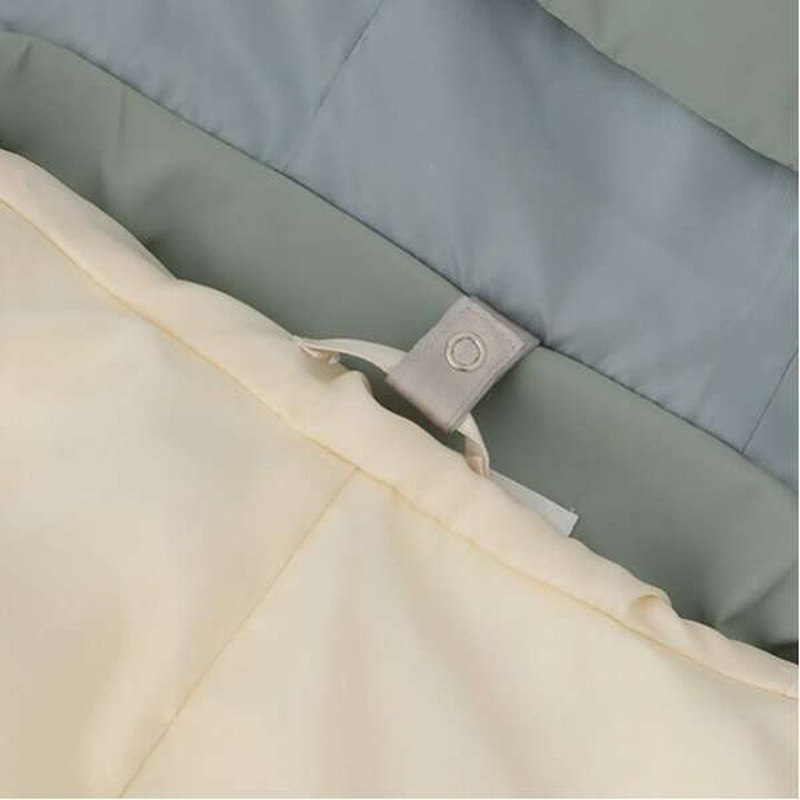 Water-Repellent Faux Fur Liner 3-Way Jacket,Light beige, medium image number 5